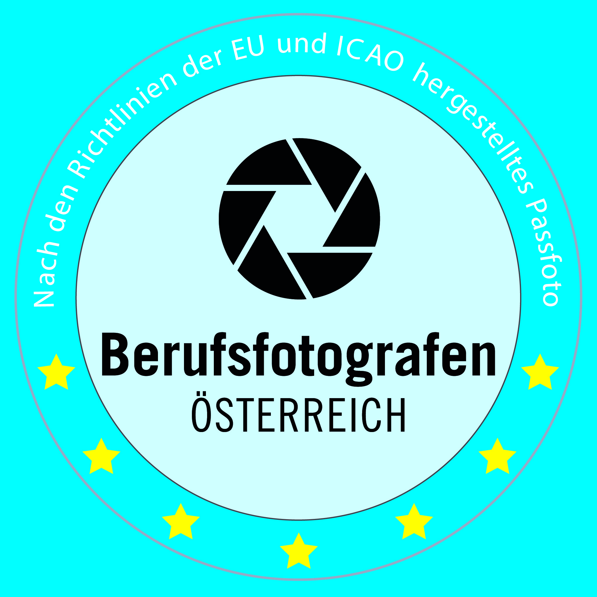 Nach den Richtlinien hergestelltes Passfoto